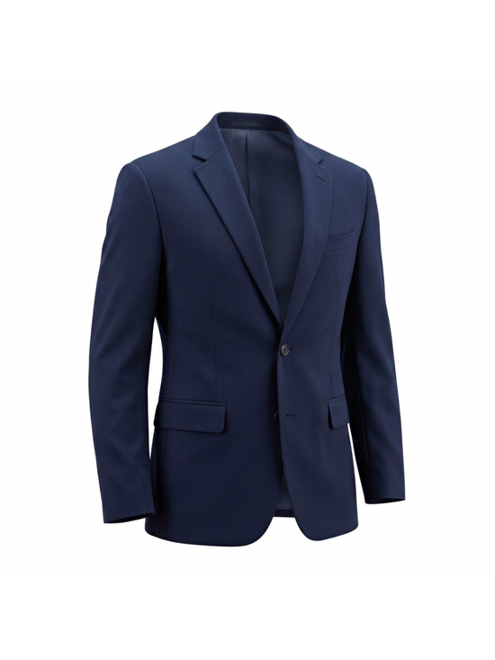 Banana Republic Other - Banana Republic Men’s Black Worsted Wool Modern Fit 2-Button Notch Blazer 42R